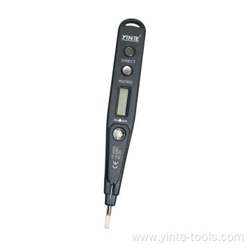 digital voltage tester pen with LCD display